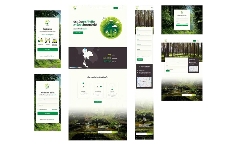 Forest Carbon Sequestration Web Development