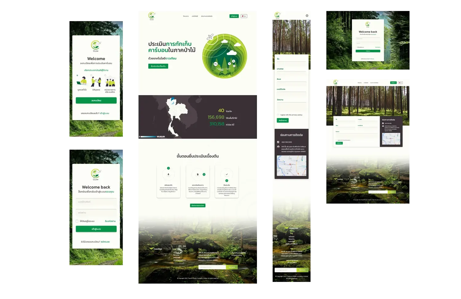 Forest Carbon Sequestration Web Development