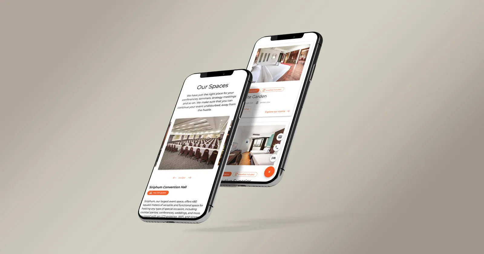 Holiday Garden Hotel responsive website design and development