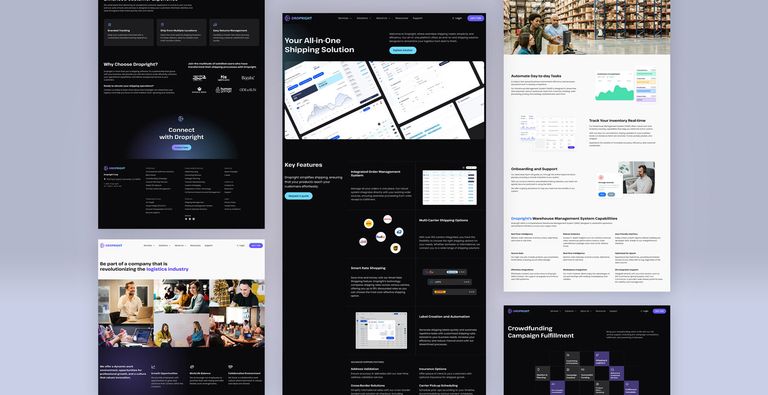 Dropright web design and development